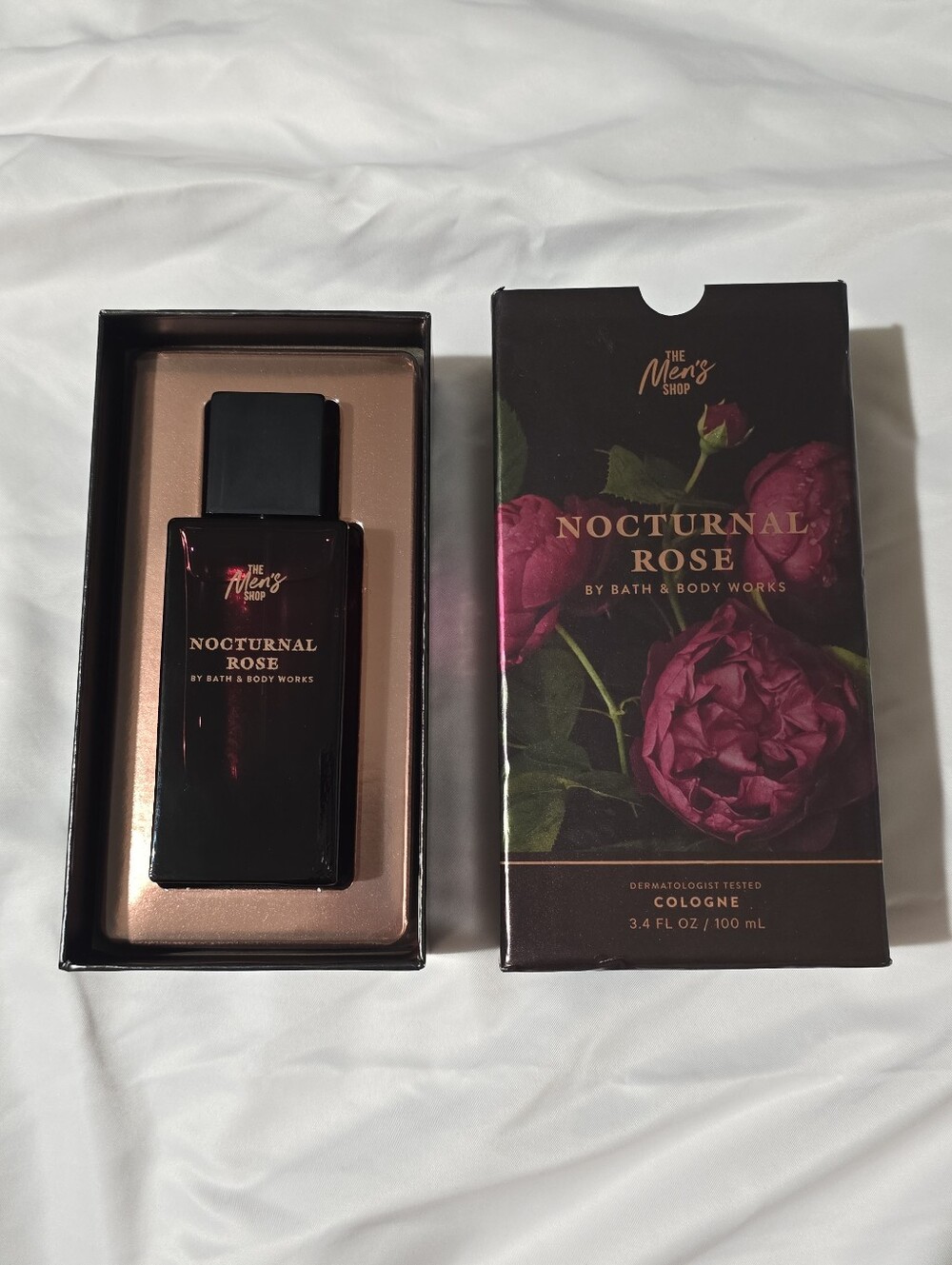 NIB Bath & Body Works The Men's Shop Nocturnal Rose Full Size